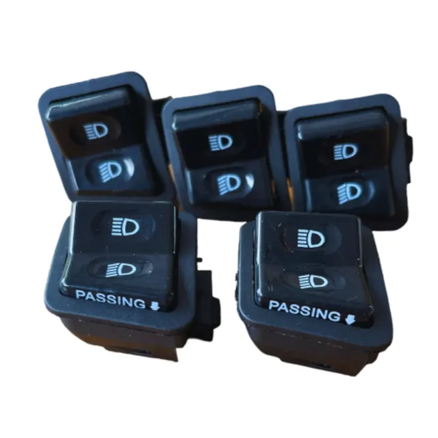 Switch altas y bajas grande con rebote negro x5 (UND) — imagen 1