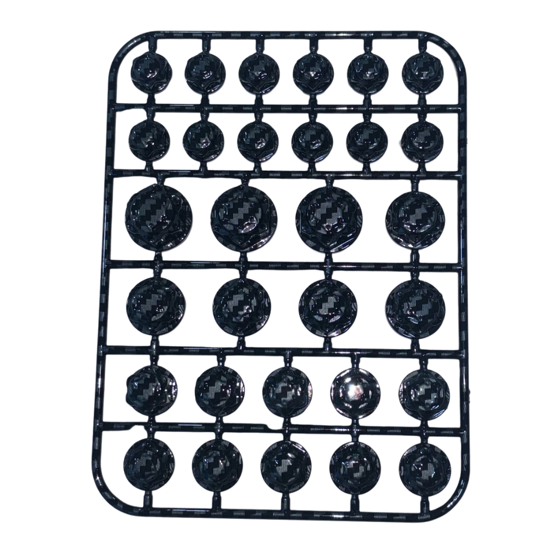 TAPA TORNILLO LUJO CARBONO — imagen 2