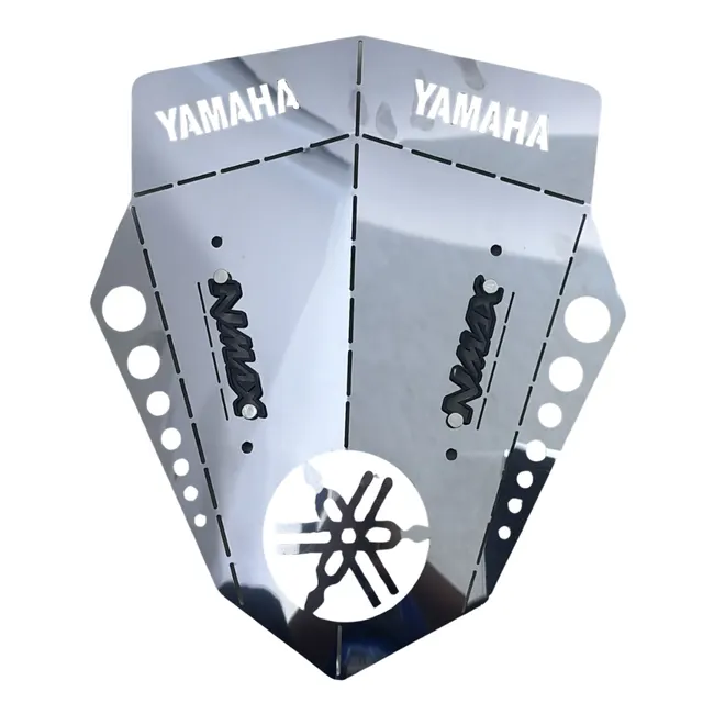 CUPULA ACERO CROMADO 3D NMAX