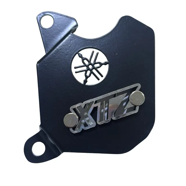PROTECTOR DE MORDAZA ACERO 3D NEGRO — imagen 3