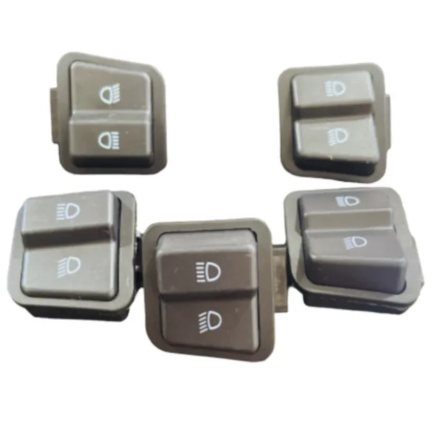 Switch altas y bajas grande con rebote negro x5 (UND) — imagen 2