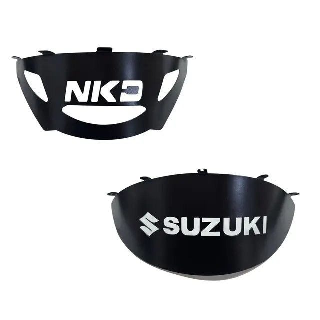 GORRA FAROLA EN ACERO NEGRO BOXER — imagen 2
