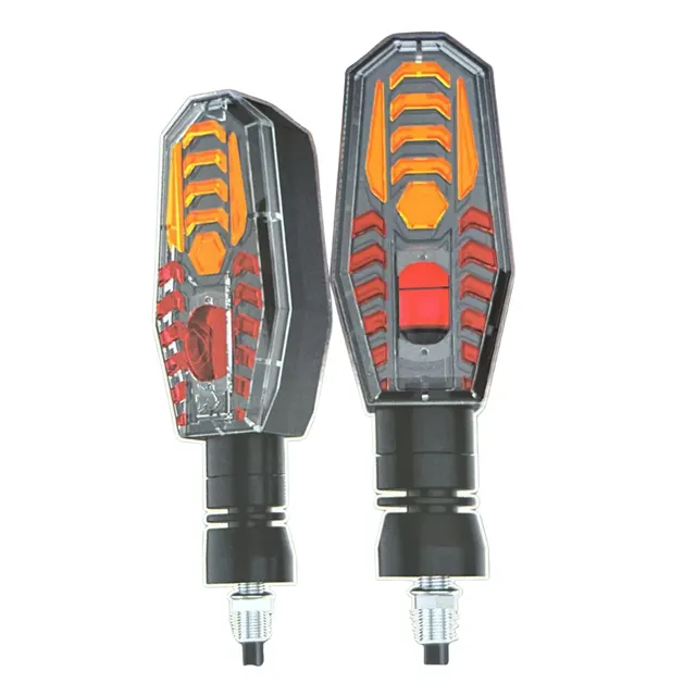 Direccional LED Trasero Secuencial Amarillo-Rojo
