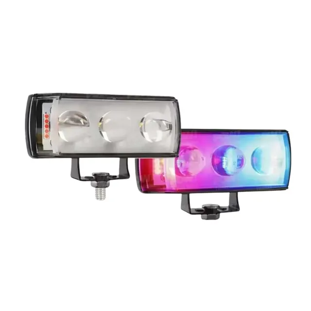 Exploradora Aluminio Dual Color Cuatro Lentes — imagen 2