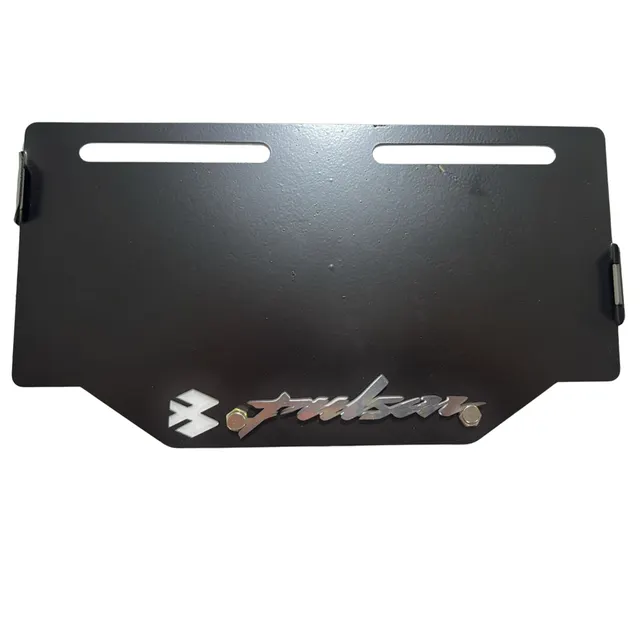 PORTA PLACA ACERO 3D — imagen 11