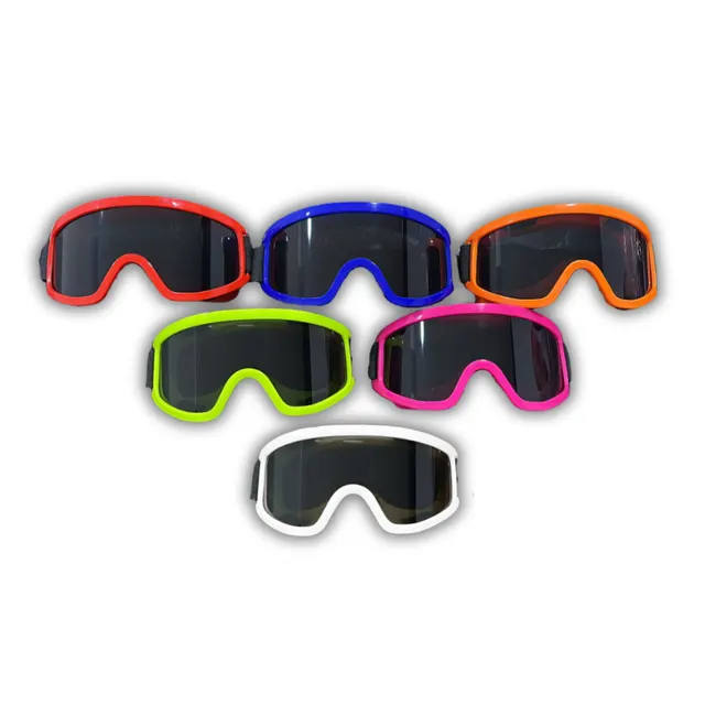 GAFAS TIPO CROSS COLORES SURTIDOS LENTE HUMO — imagen 1