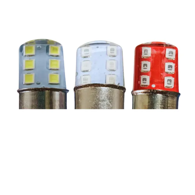 Bombillo Stop LED Azul Flasheo — imagen 1