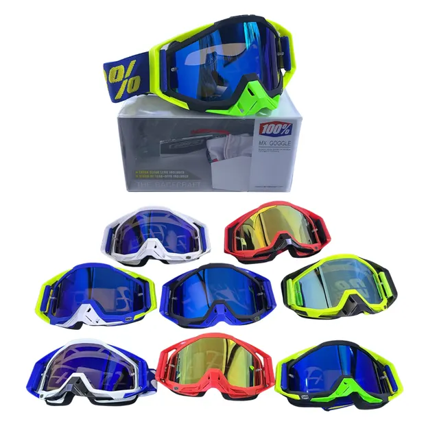 GAFAS TIPO CROSS COLORES SURTIDOS LENTE HUMO — imagen 4