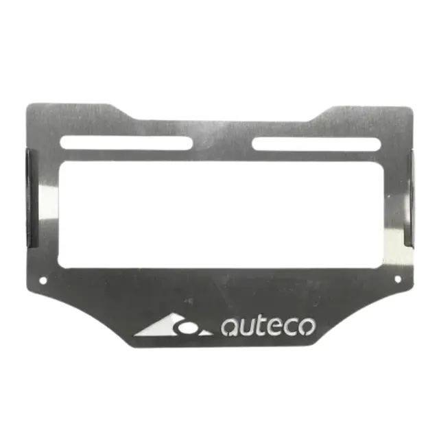 PORTAPLACA METÁLICO NEGRO — imagen 17