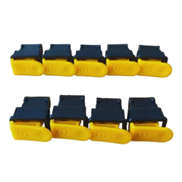 Switch encendido amarillo pequeño x10 (UND)