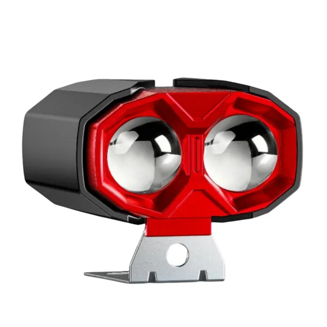 Exploradora Mini Dos Lentes Dual Color Roja