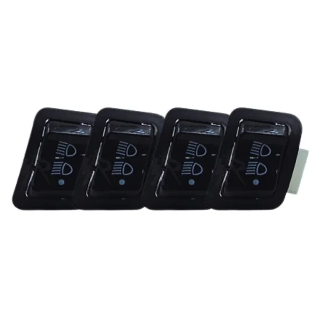 Switch altas y bajas pequeño negro x10 (UND) — imagen 2