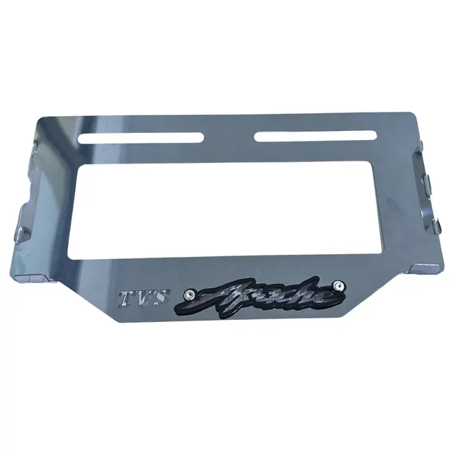 PORTA PLACA ACERO 3D — imagen 3