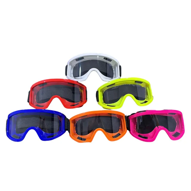 GAFAS TIPO CROSS COLORES SURTIDOS LENTE HUMO — imagen 2