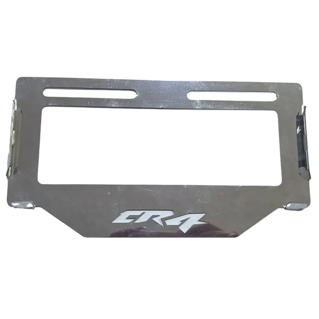 PORTA PLACA EN ACERO CON TORNILLOS — imagen 9