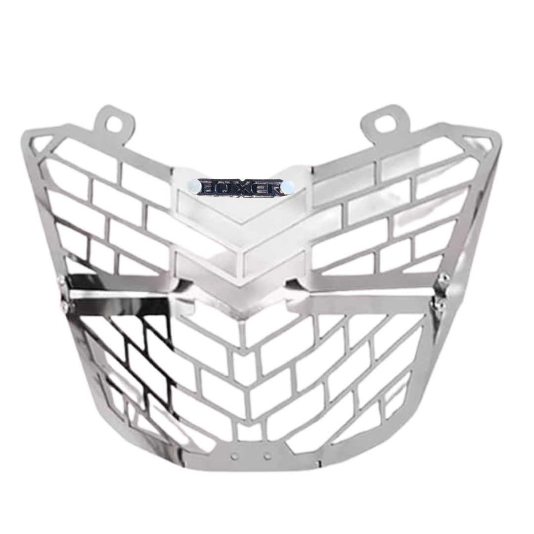 PARRILLA DE FAROLA BOXER KS EN NEGRO 3D — imagen 4