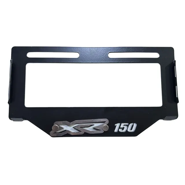 PORTA PLACA FENDER NEGRO