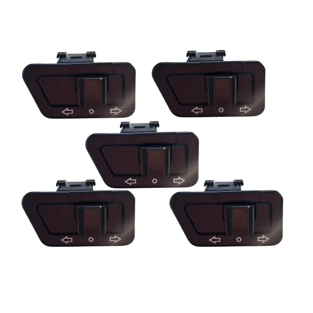 Switch direccional grande negro x5 (UND)