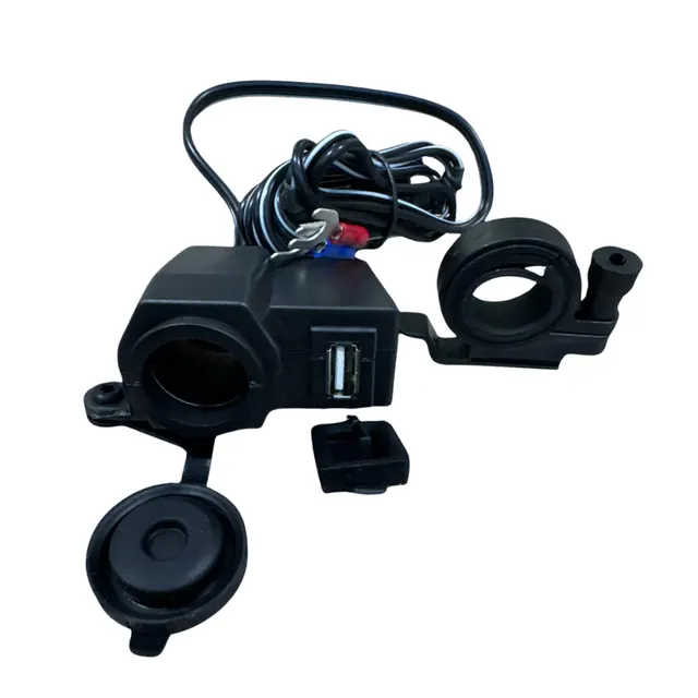 Cargador USB con cigarrera