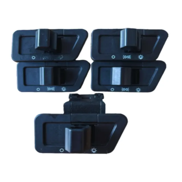 Switch cambio de luces grande negro x5 (UND) — imagen 1