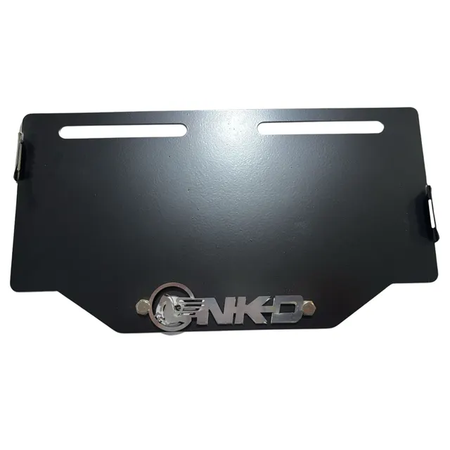 PORTA PLACA ACERO 3D — imagen 10